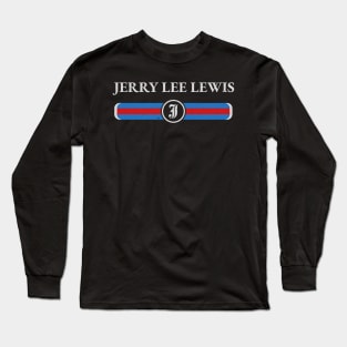 Graphic Jerry Lee Name Vintage Birthday Retro Gift Long Sleeve T-Shirt